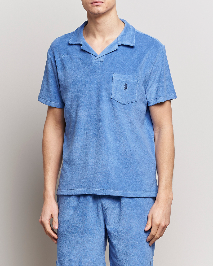 Herren | Poloshirts | Polo Ralph Lauren | Cotton Terry Polo Harbor Island Blue