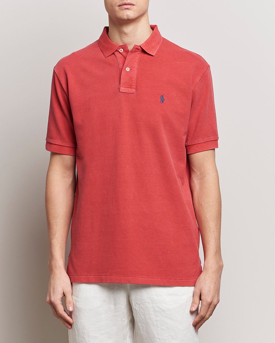 Herren | Poloshirt | Polo Ralph Lauren | Heritage Mesh Polo Red
