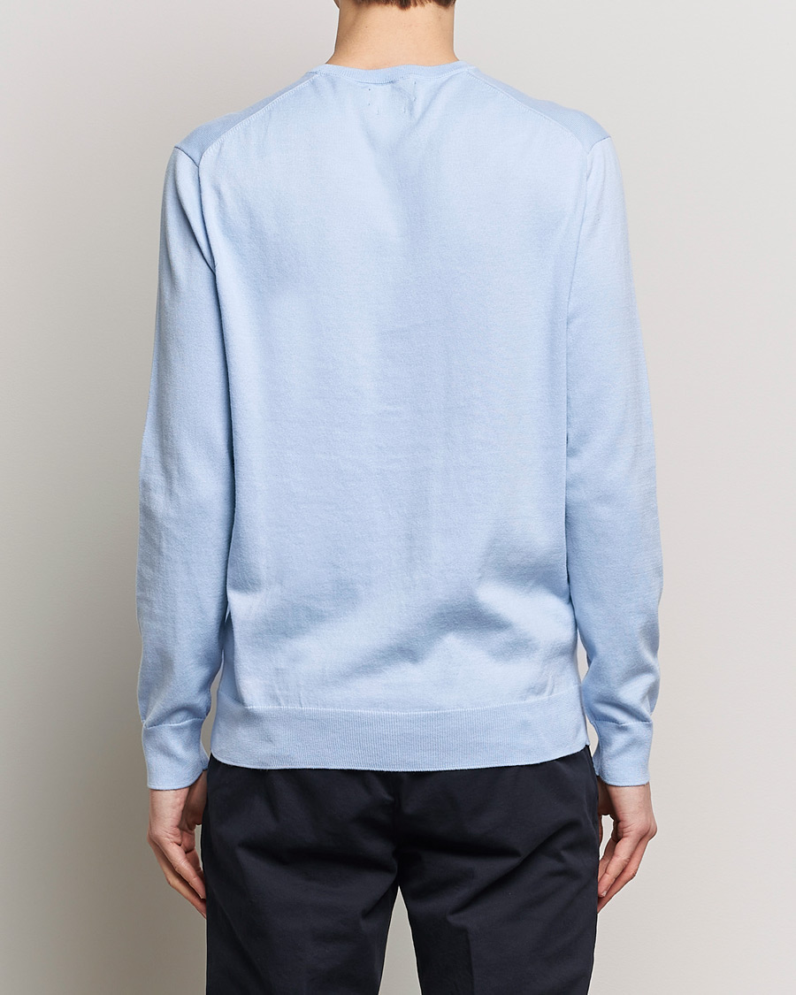 Herren | Pullover | Polo Ralph Lauren | Cotton Crew Neck Sweater Blue Hyacinth