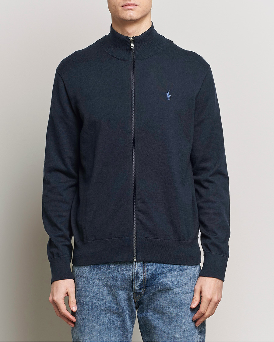 Herren | Full-zip | Polo Ralph Lauren | Cotton Full-Zip Hunter Navy