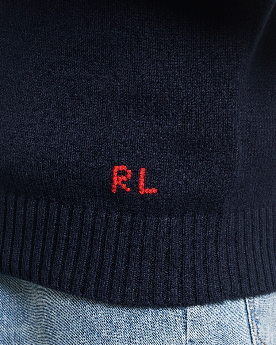 Herren | Pullover | Polo Ralph Lauren | Knitted Bear Sweater Aviator Navy