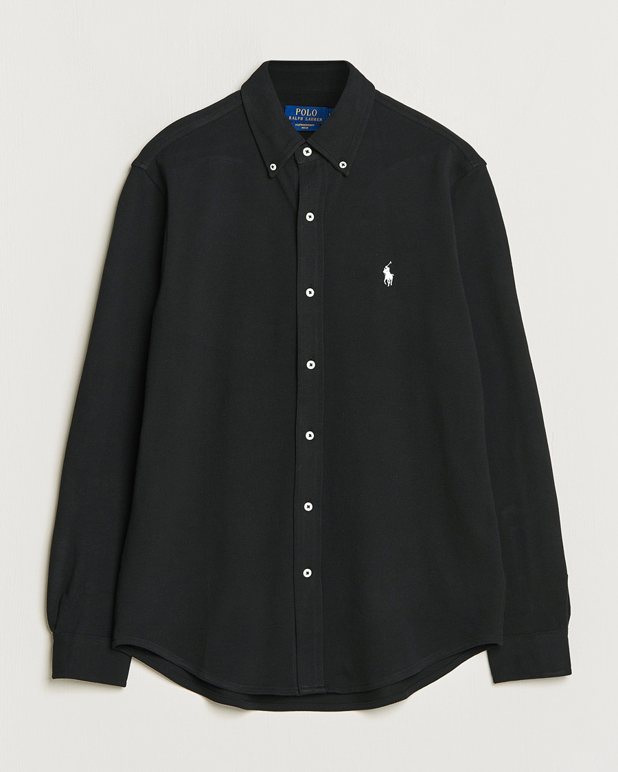 Herren | Hemden | Polo Ralph Lauren | Featherweight Mesh Shirt Polo Black