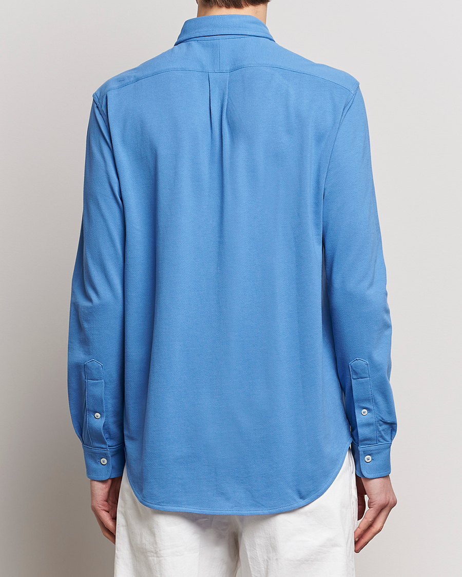 Herren | Hemden | Polo Ralph Lauren | Featherweight Mesh Shirt New England Blue