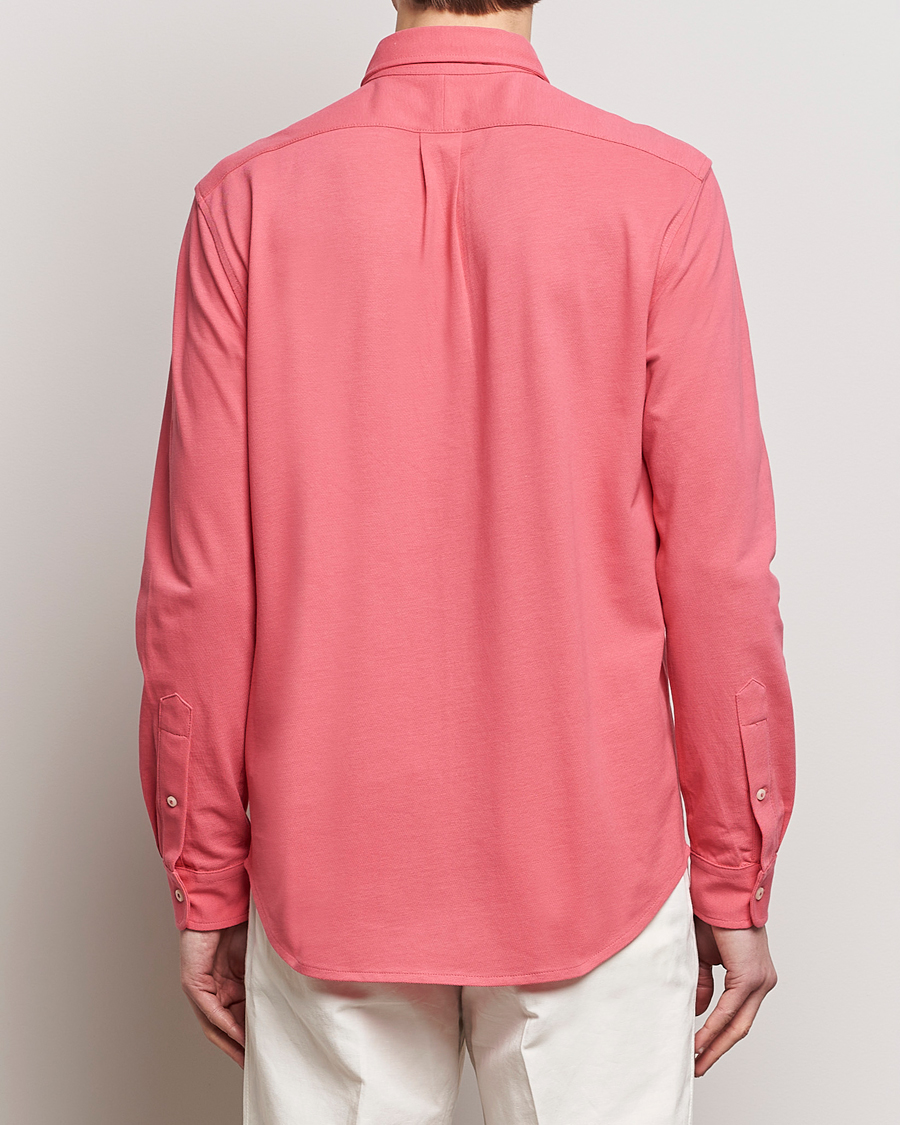 Herren | Hemden | Polo Ralph Lauren | Featherweight Mesh Shirt Pale Red