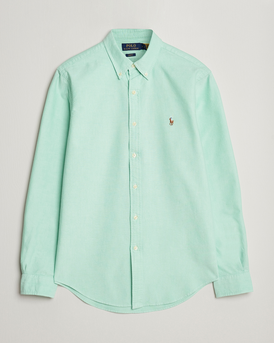 Herren | Hemden | Polo Ralph Lauren | Slim Fit Oxford Button Down Shirt Classic Kelly