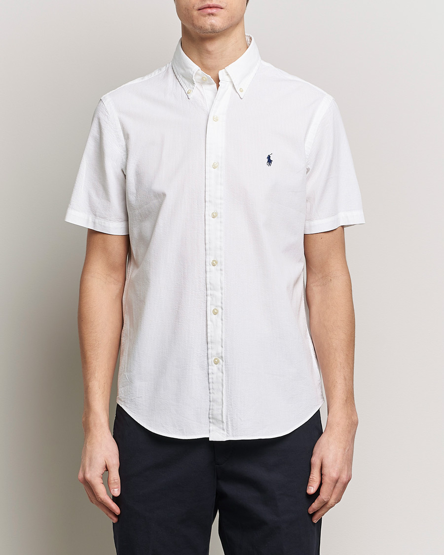 Herren | Kleidung | Polo Ralph Lauren | Seersucker Short Sleeve Shirt White