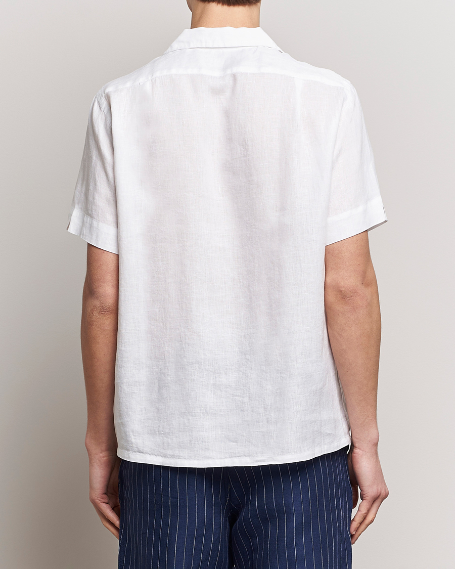 Herren | Hemden | Polo Ralph Lauren | Linen Pocket Short Sleeve Shirt White