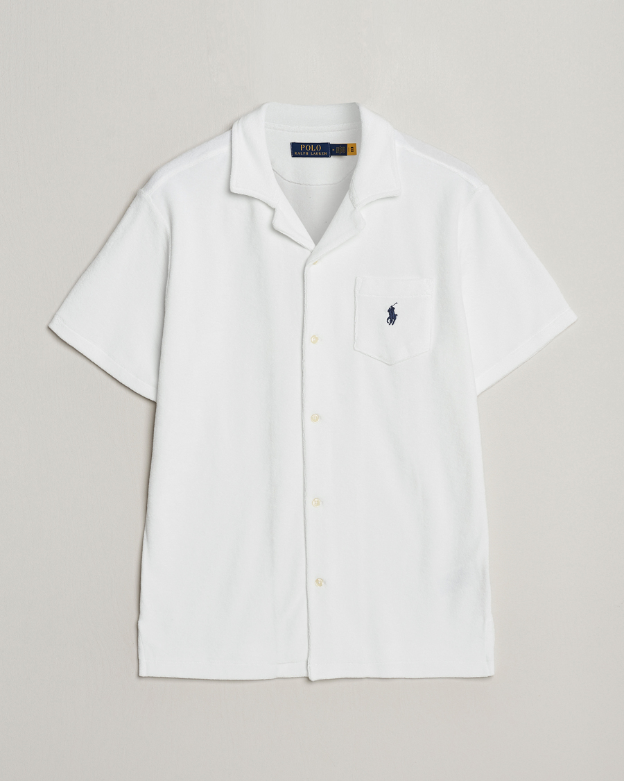 Herren | Hemden | Polo Ralph Lauren | Cotton Terry Short Sleeve White