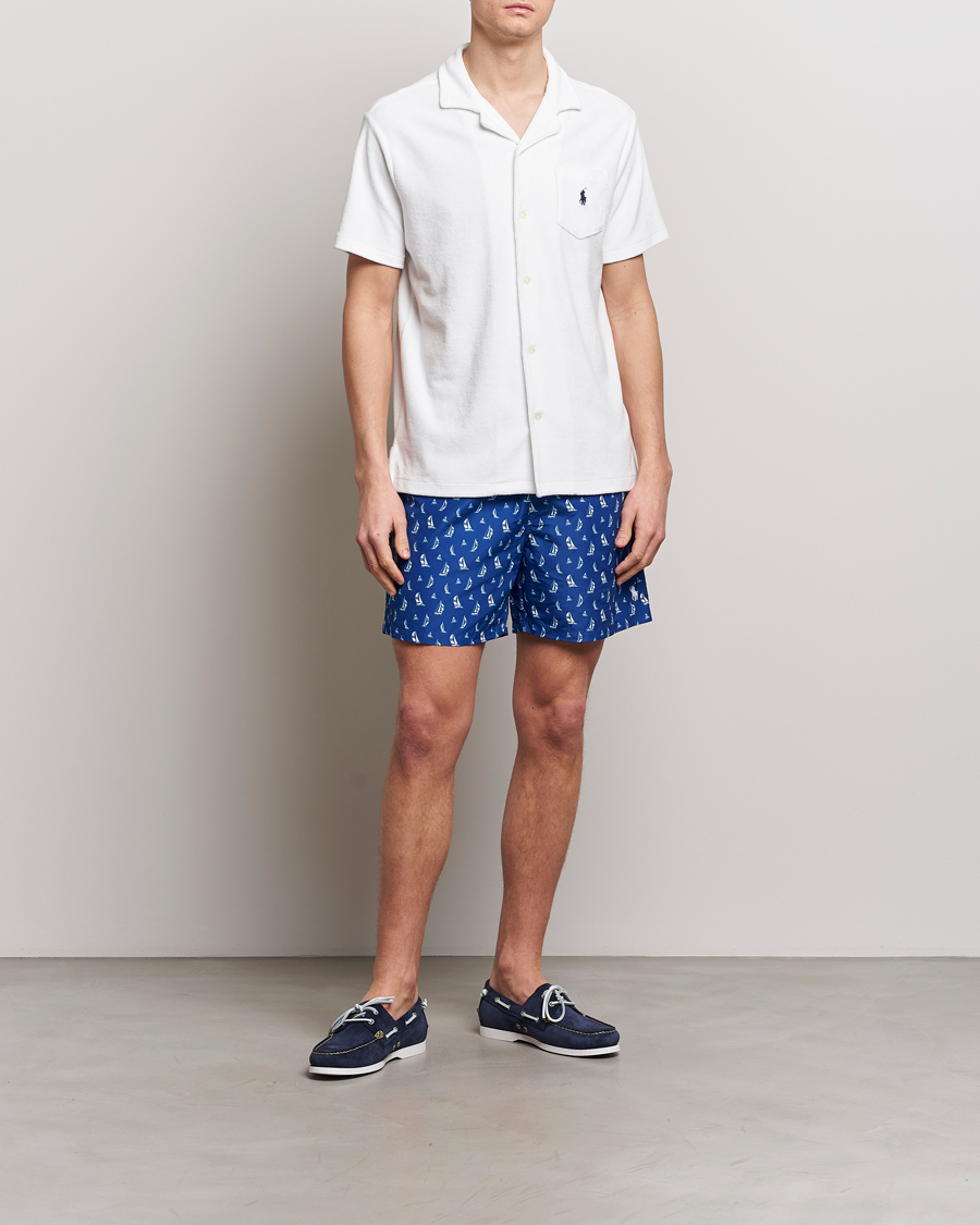 Herren | Hemden | Polo Ralph Lauren | Cotton Terry Short Sleeve White