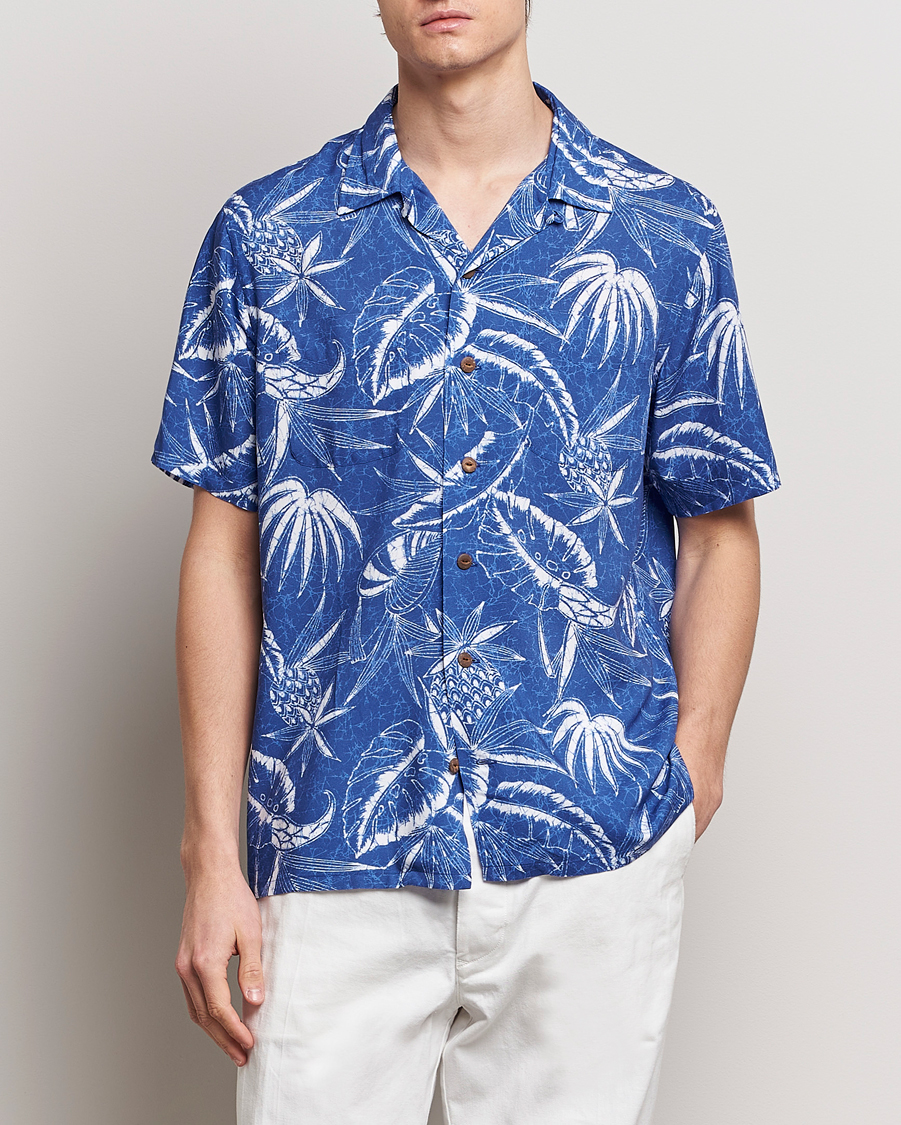 Herren | Freizeithemden | Polo Ralph Lauren | Short Sleeve Printed Shirt Ocean Breeze Floral