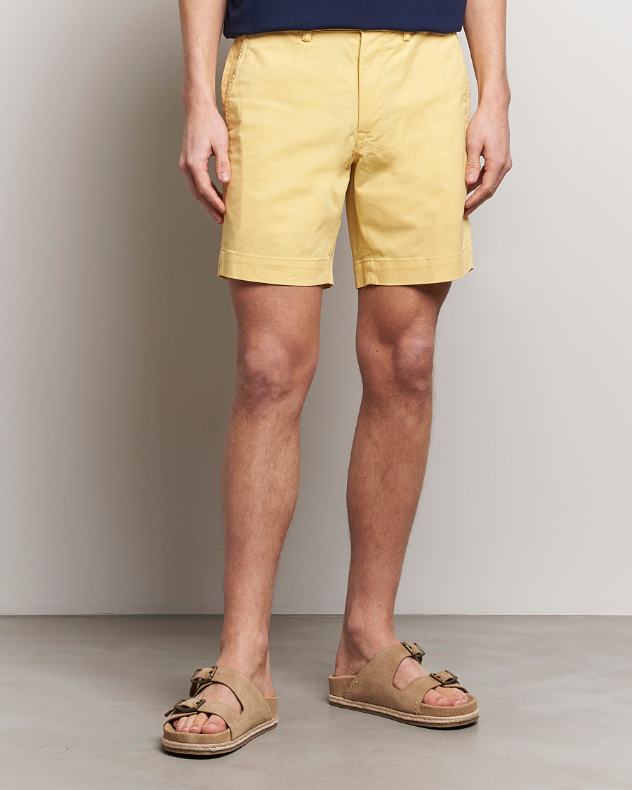 Herren |  | Polo Ralph Lauren | Tailored Slim Fit Shorts Corn Yellow