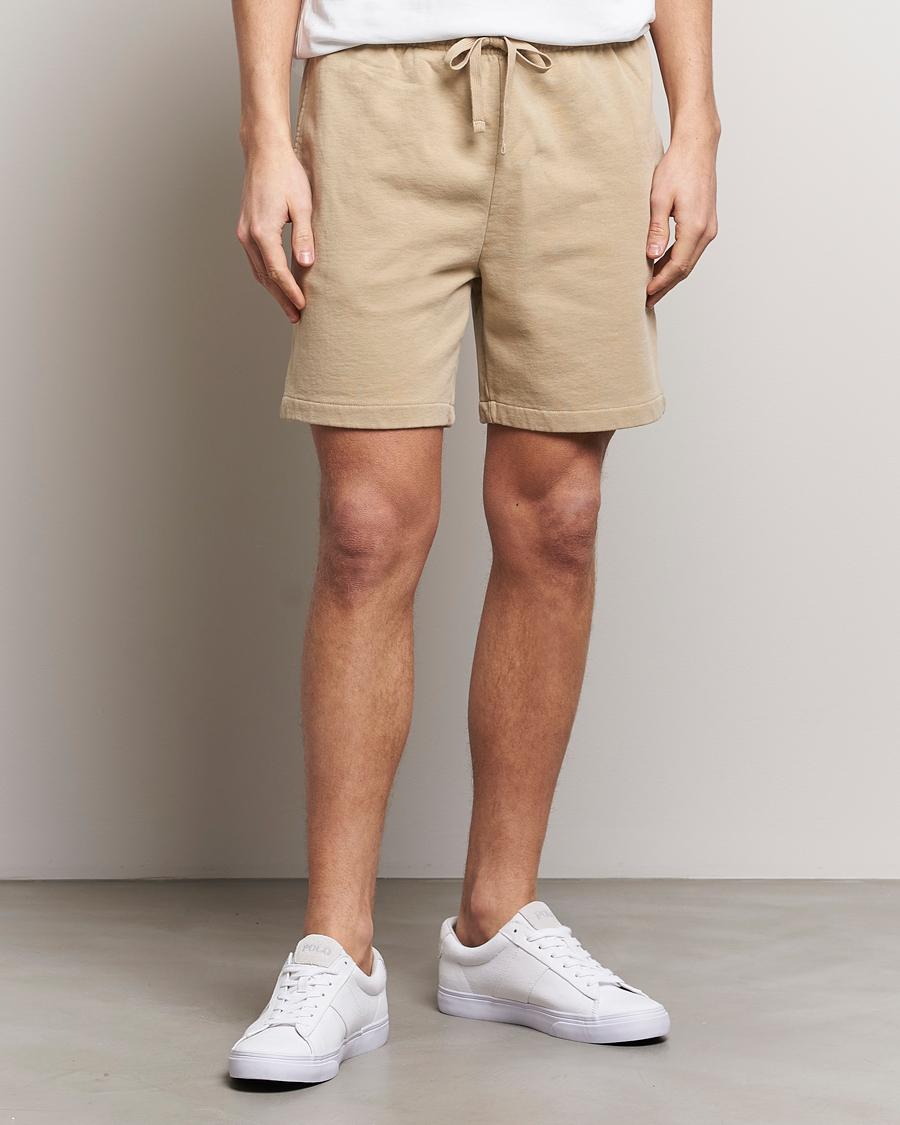 Herren | Shorts | Polo Ralph Lauren | Loopback Terry Shorts Coastal Beige