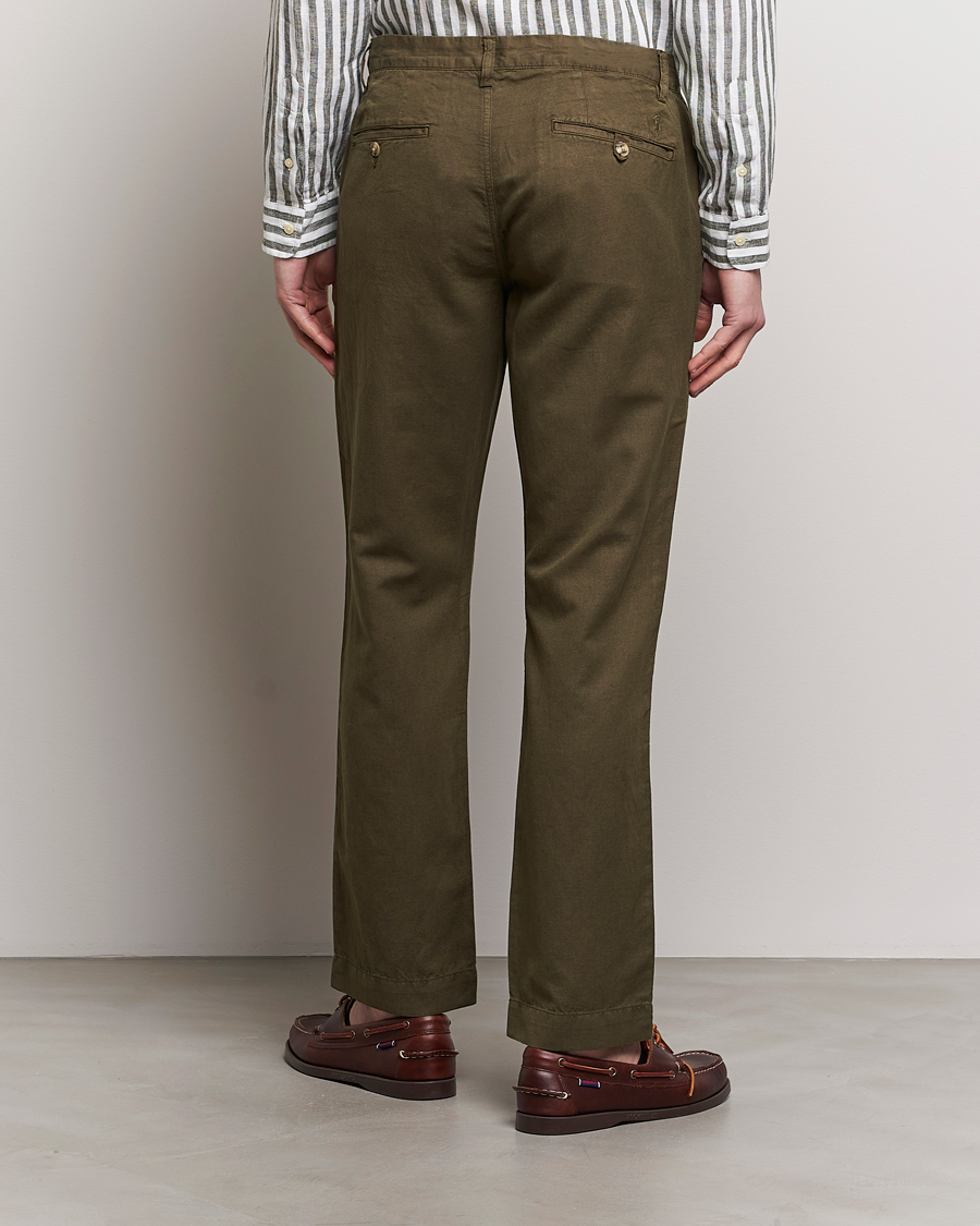 Herren | Hosen | Polo Ralph Lauren | Cotton/Linen Bedford Chinos Canopy Olive
