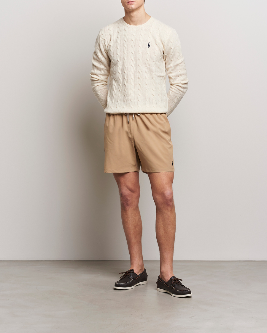 Herren | Badehosen | Polo Ralph Lauren | Recycled Traveler Boxer Swimshorts Vintage Khaki