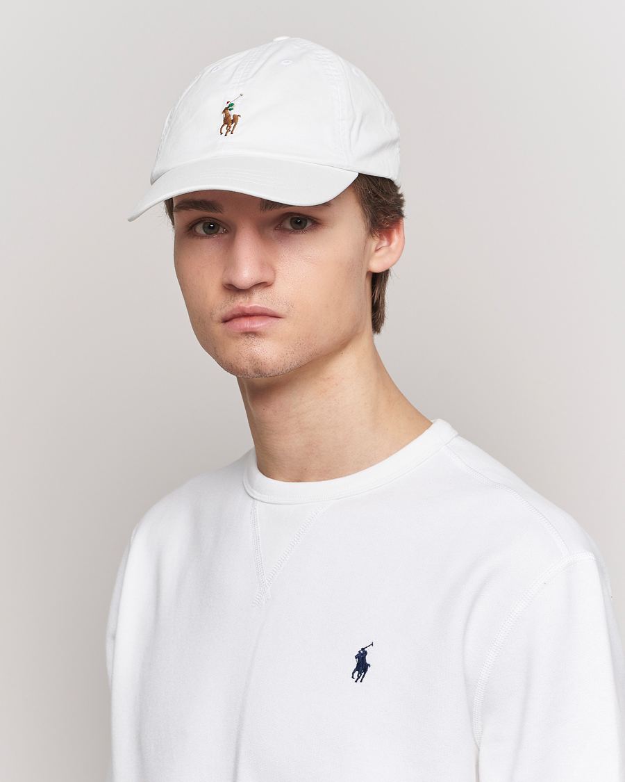 Herren | Hüte & Mützen | Polo Ralph Lauren | Stretch Twill Cap Deckwash White