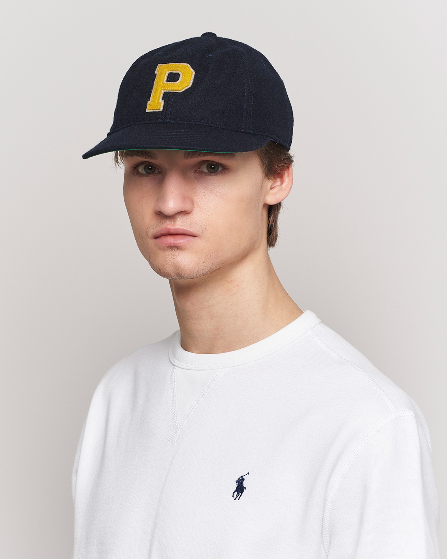 Men |  | Polo Ralph Lauren | Wool Baseball Cap Collection Navy