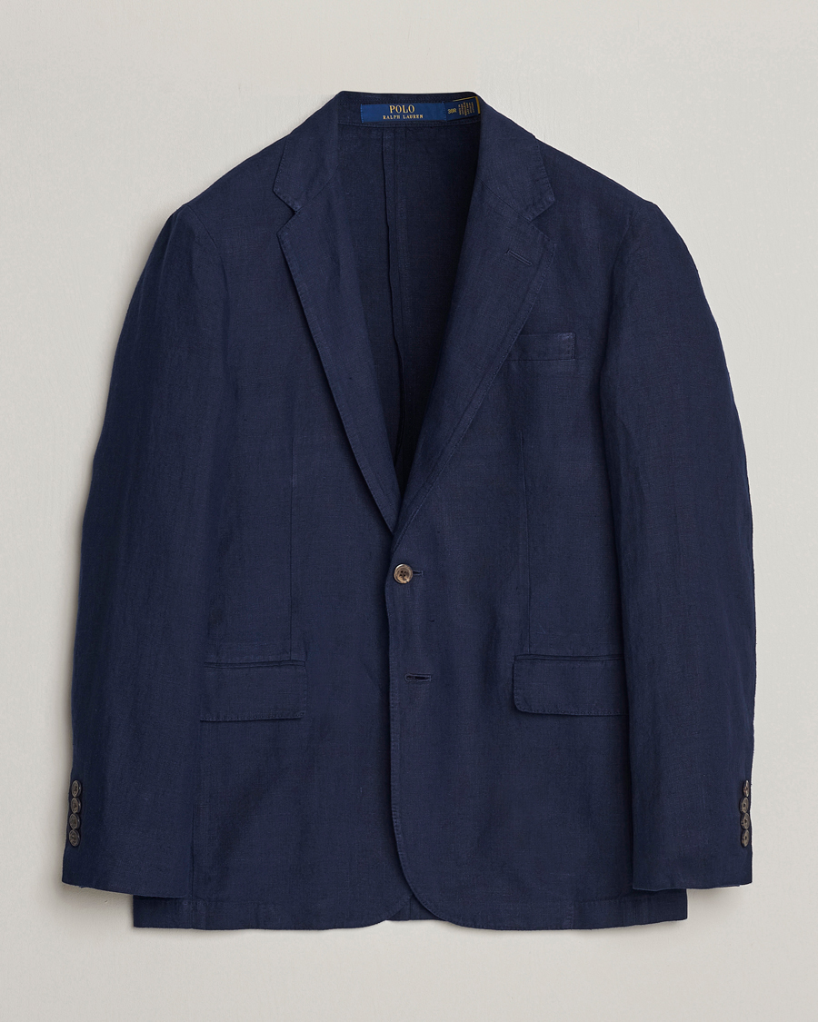 Herren | Sakkos | Polo Ralph Lauren | Linen Sportcoat Navy