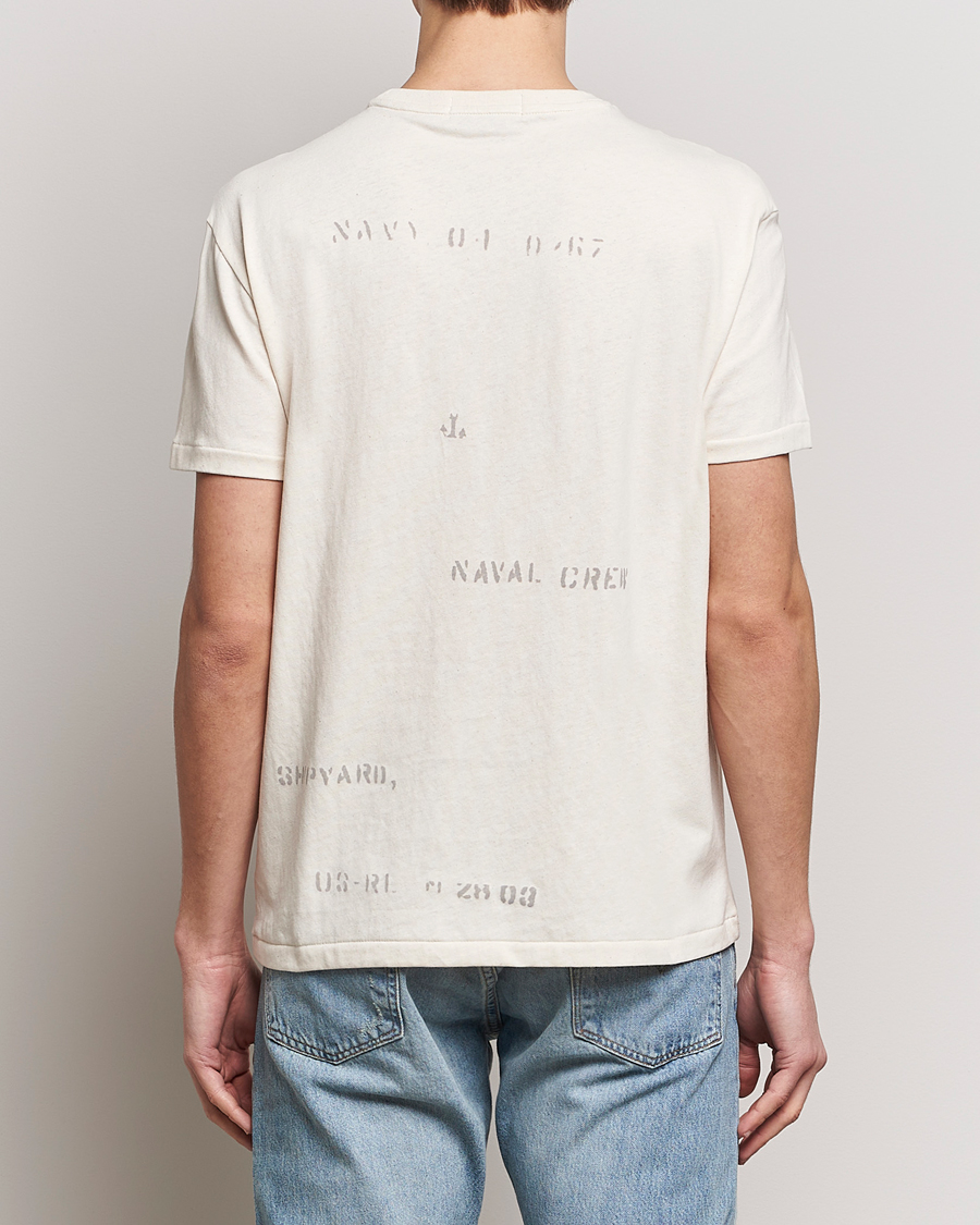 Herren | T-Shirts | Polo Ralph Lauren | Graphic Printed Crew Neck T-Shirt Deckwash White