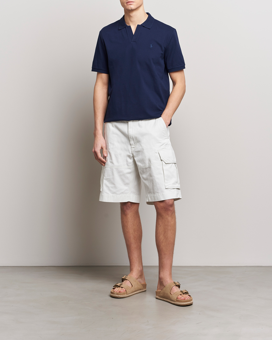 Herren | Shorts | Polo Ralph Lauren | Slub Twill Cargo Shorts Deckwash White