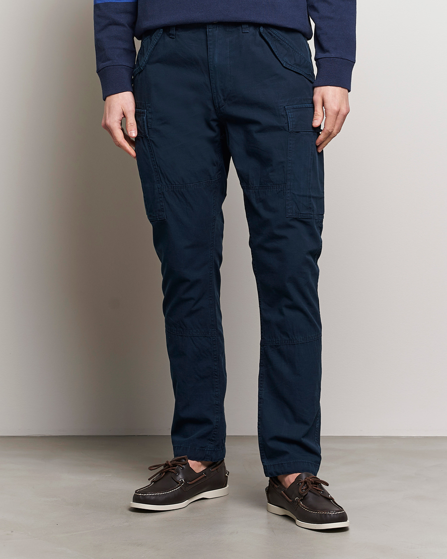 Herren | Hosen | Polo Ralph Lauren | Slub Canvas Cargo Pants Aviator Navy