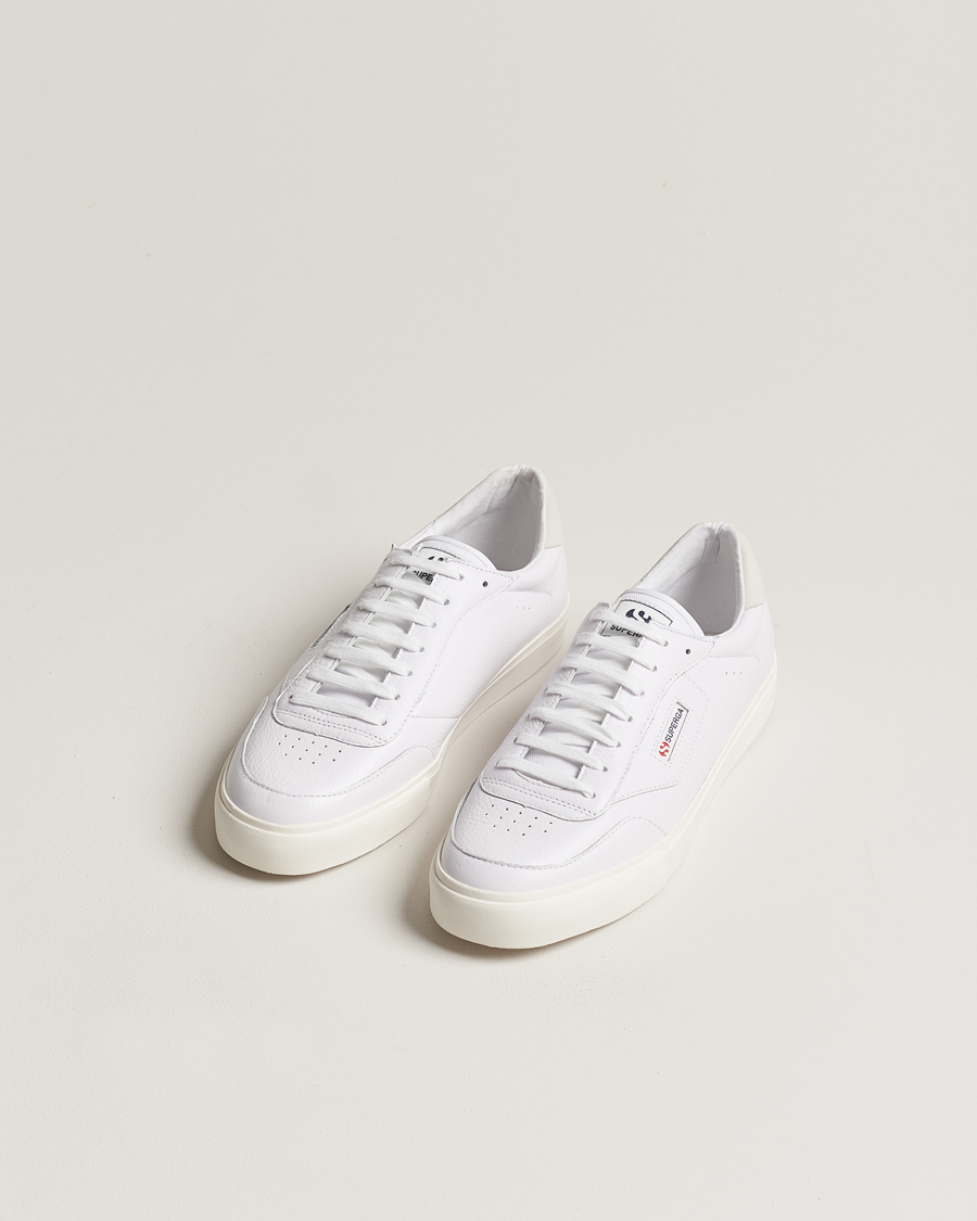 Herren | Sneaker mit niedrigem Schaft | Superga | 3843 Leather Sneaker White