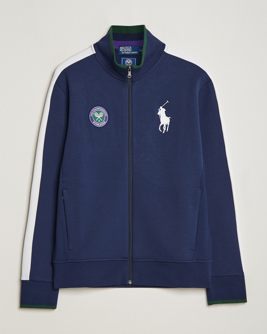 Herren | Pullover | Polo Ralph Lauren | Wimbledon Full Zip Navy/White