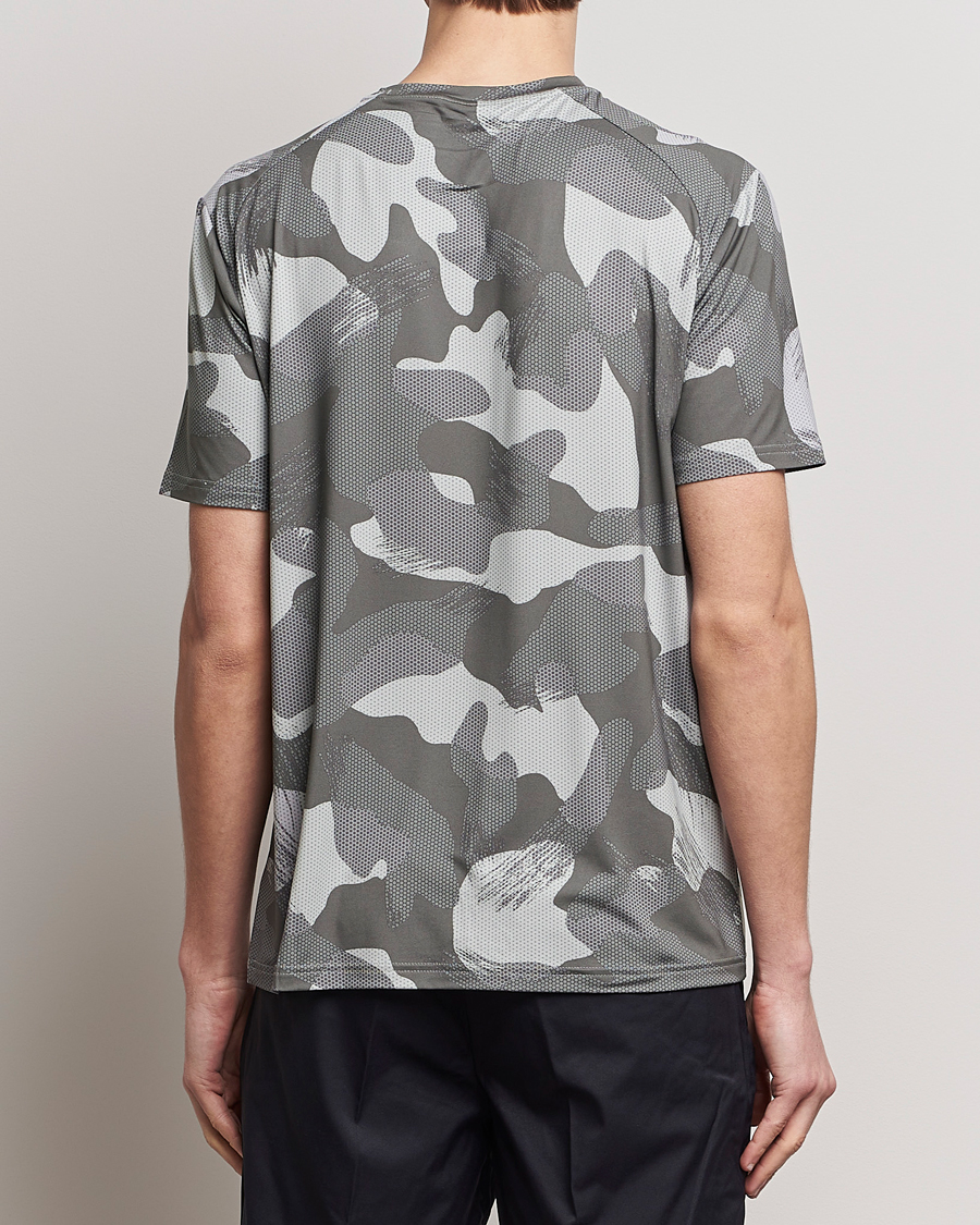 Herren | T-Shirts | RLX Ralph Lauren | Peached Airflow Camo Crew Neck T-Shirt Grey