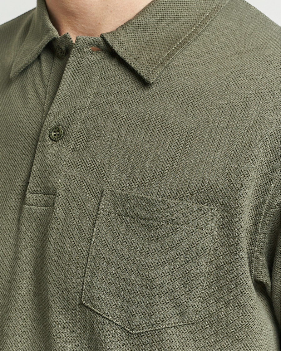 Herren | Poloshirts | Sunspel | Riviera Polo Shirt Khaki