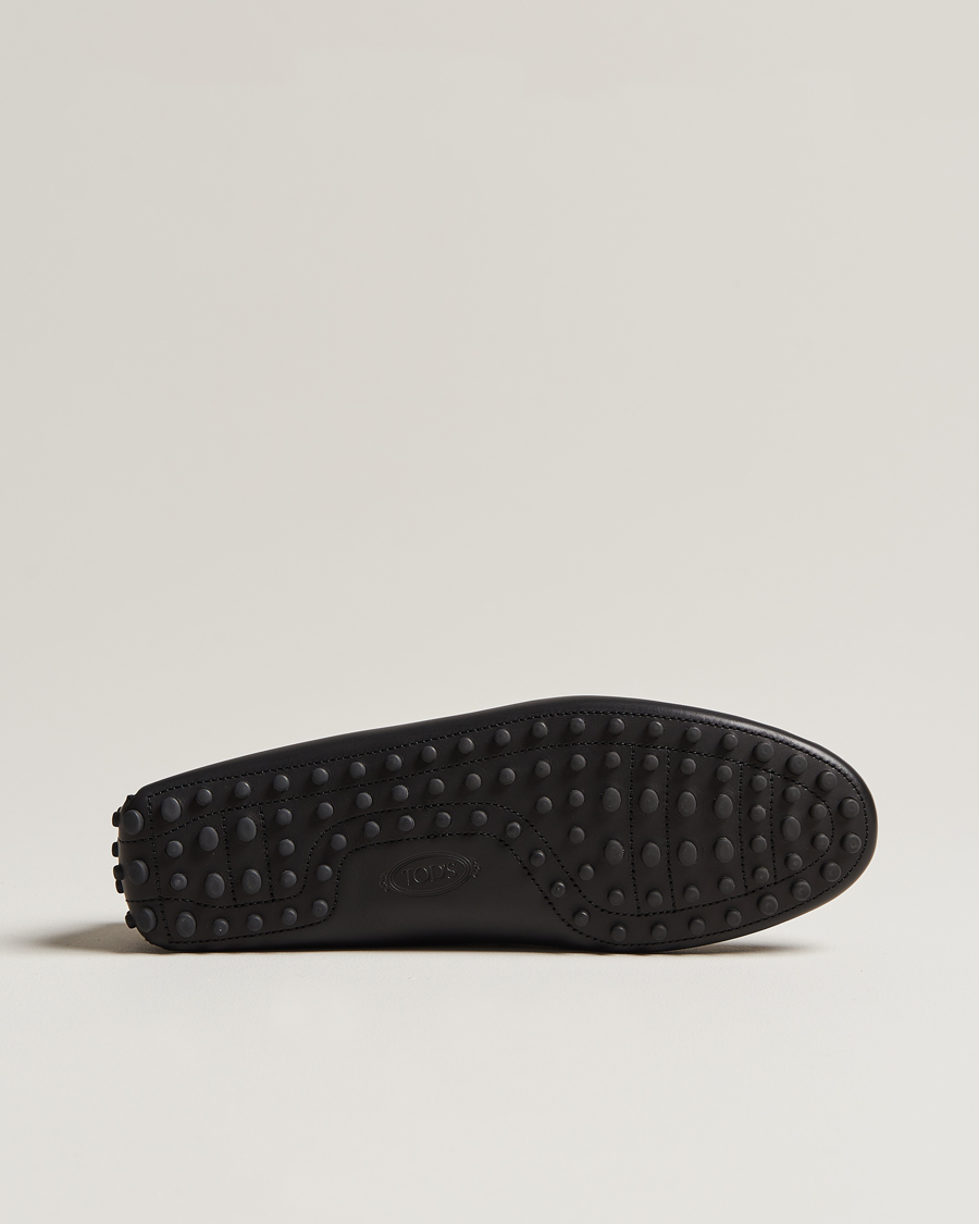 Herren | Tod's Gommino Carshoe Black Calf | Tod's | Gommino Carshoe Black Calf