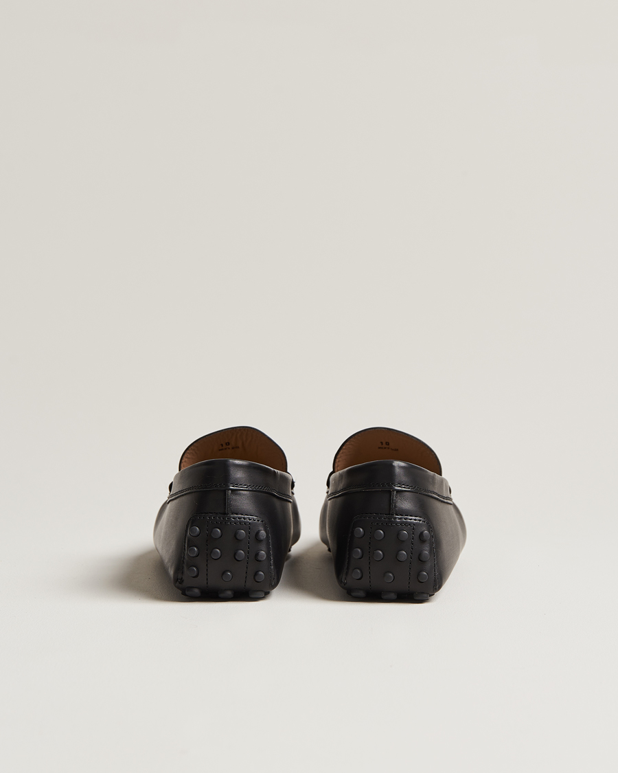 Herren | Tod's Gommino Carshoe Black Calf | Tod's | Gommino Carshoe Black Calf