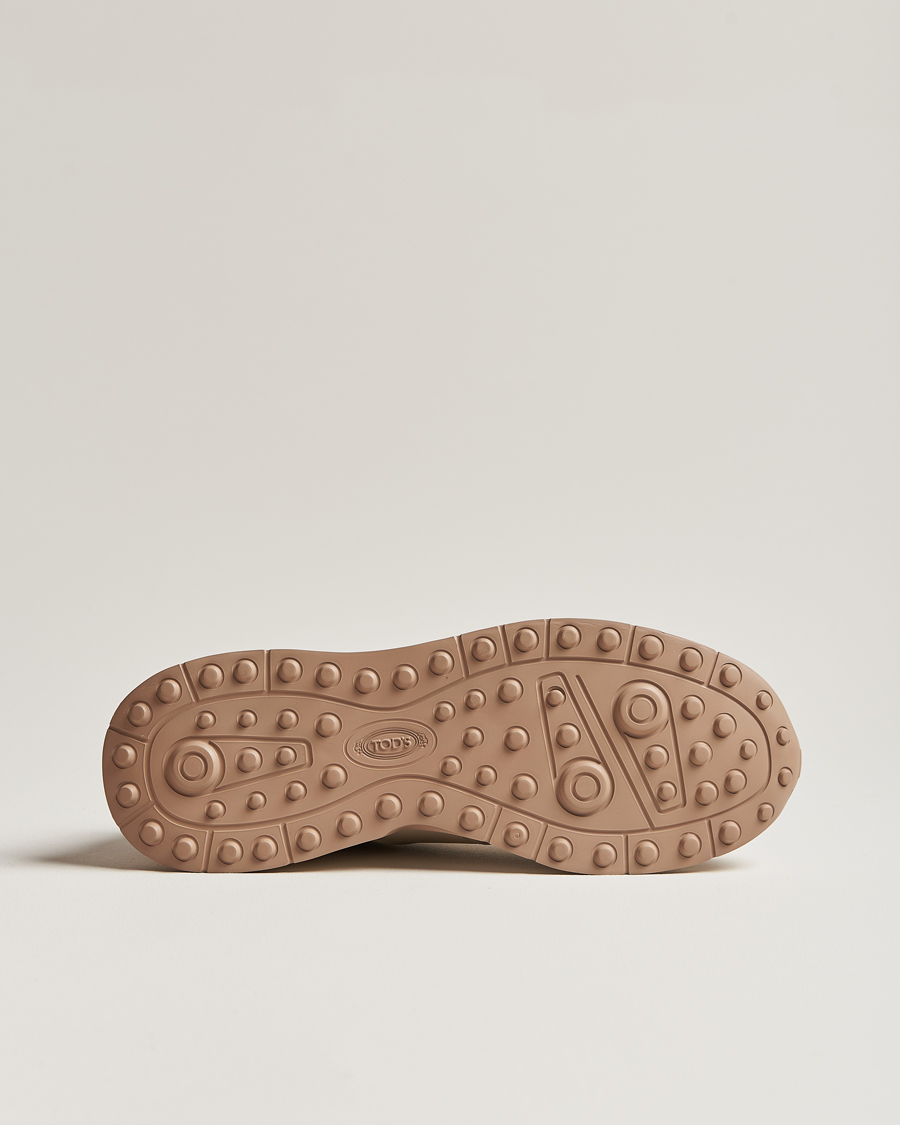 Herren | Tod's Luxury Running Sneaker Light Beige Suede | Tod's | Luxury Running Sneaker Light Beige Suede