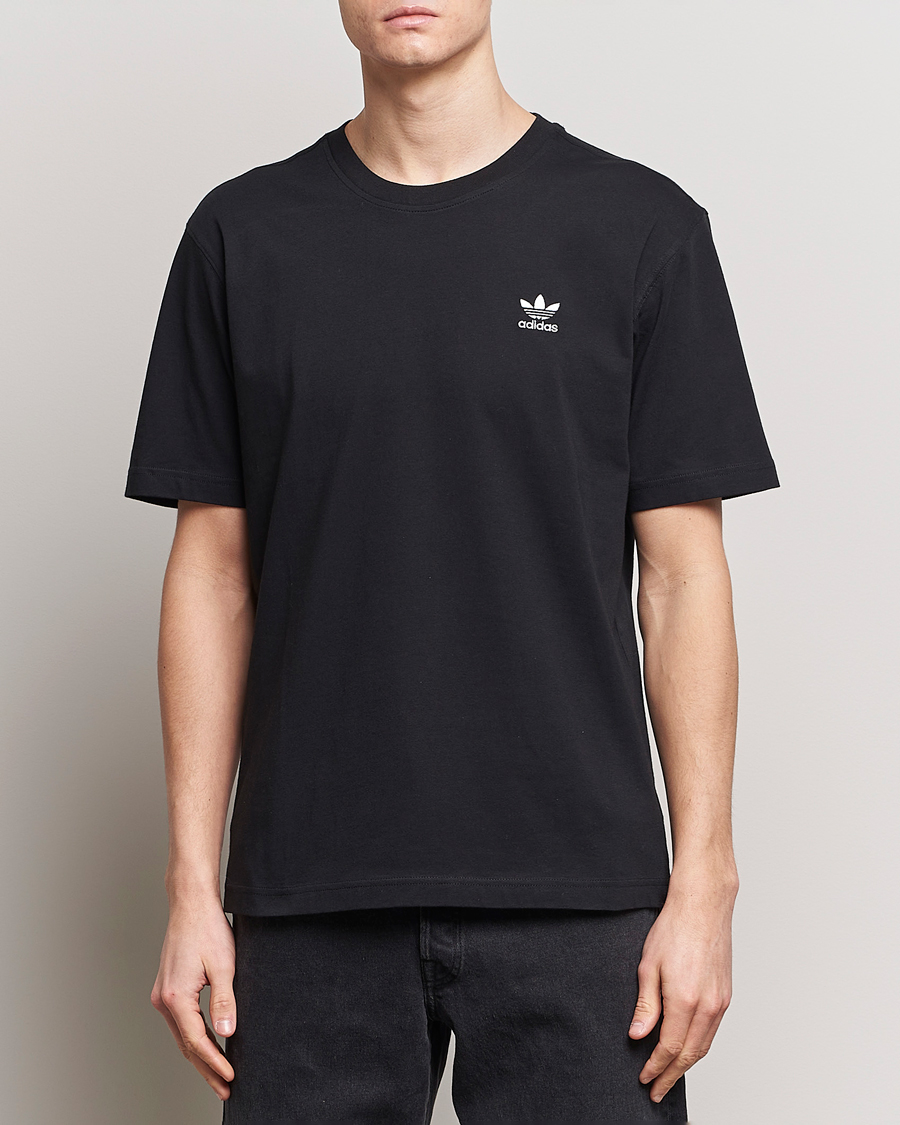 Herren | T-Shirts | adidas Originals | Essential Crew Neck T-Shirt Black