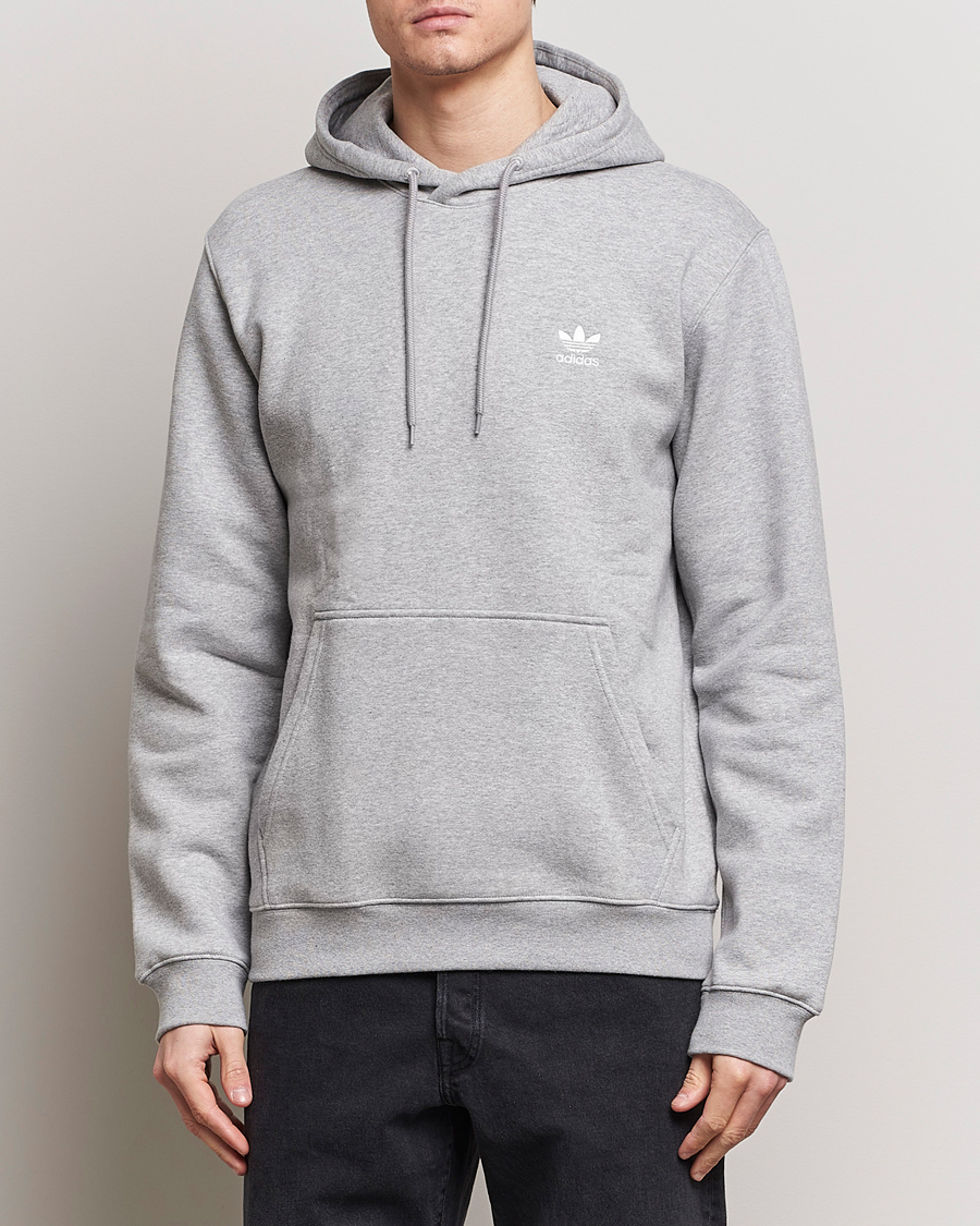 Herr | adidas Originals | adidas Originals | Essential Hoodie Grey Melange