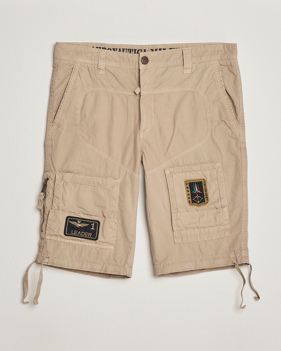 Herren | Shorts | Aeronautica Militare | Heritage Bermuda Shorts Beige