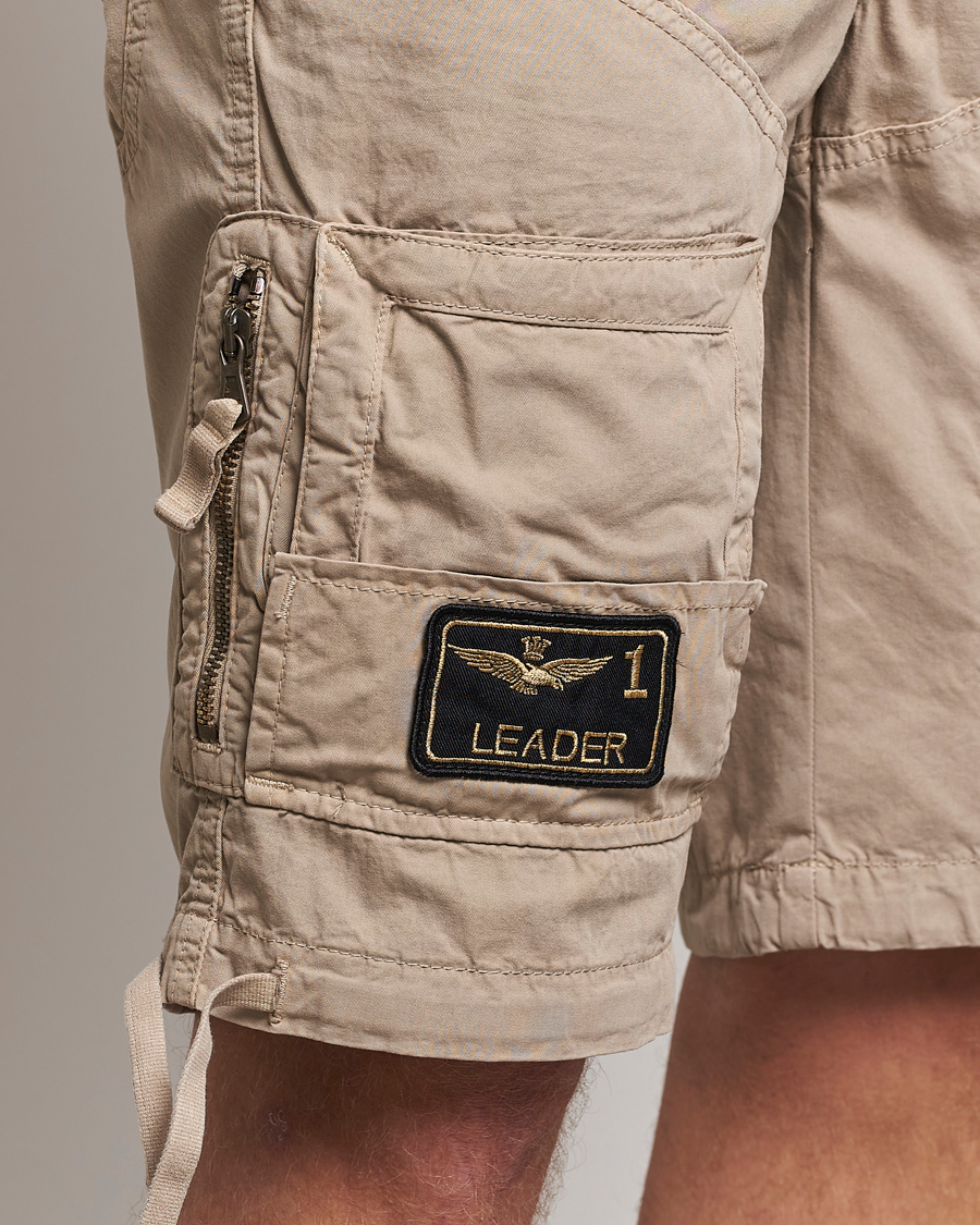 Herren | Shorts | Aeronautica Militare | Heritage Bermuda Shorts Beige