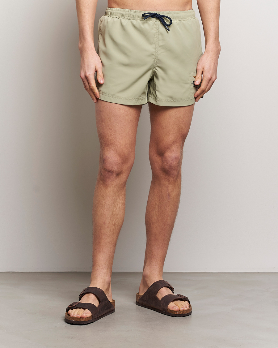 Men |  | Aeronautica Militare | Costume Swim Shorts Sage Green