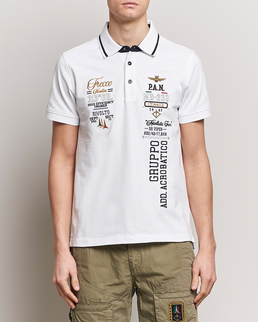 Herren | Sale kleidung | Aeronautica Militare | Heritage Polo Off White