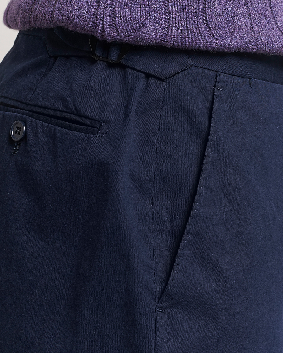 Herren | Hosen | Ralph Lauren Purple Label | Cotton Poplin Trousers Spring Navy