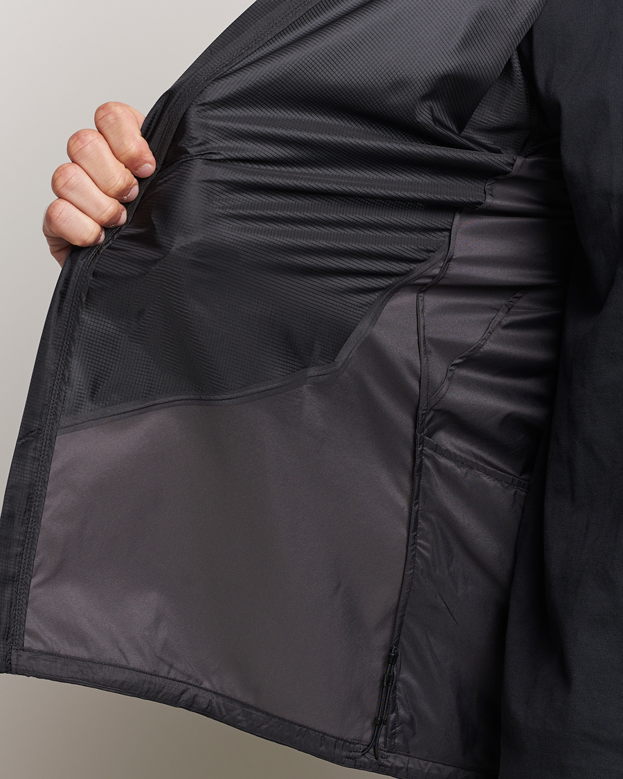 Herren | Jacken | Arc'teryx | Norvan Windshell Hooded Jacket Black/Graphite