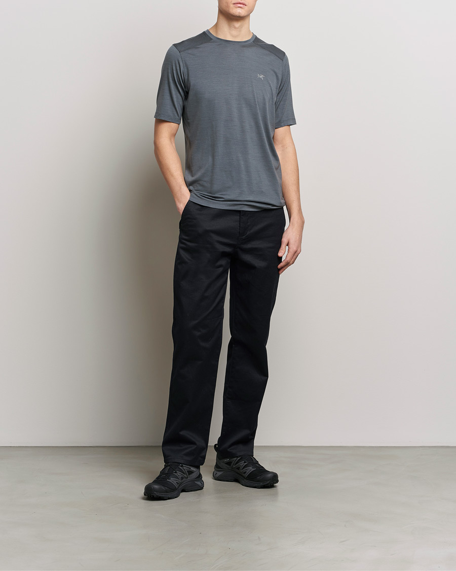 Herren | T-Shirts | Arc'teryx | Ionia Merino Wool Crew Neck T-Shirt Cloud