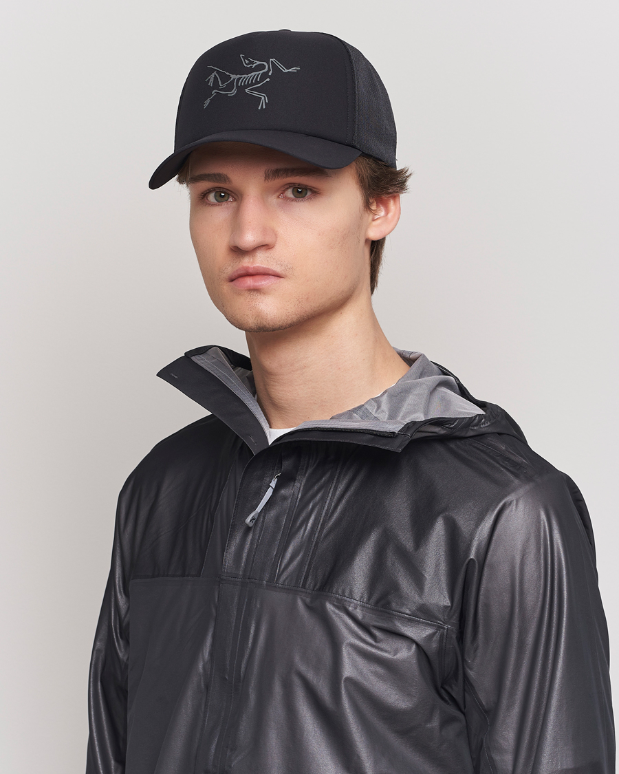 Herren | Arc'teryx Bird Trucker Cap Black | Arc'teryx | Bird Trucker Cap Black