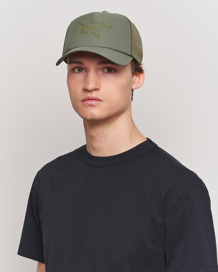 Men | Active | Arc\'teryx | Bird Trucker Cap Forage/Tatsu