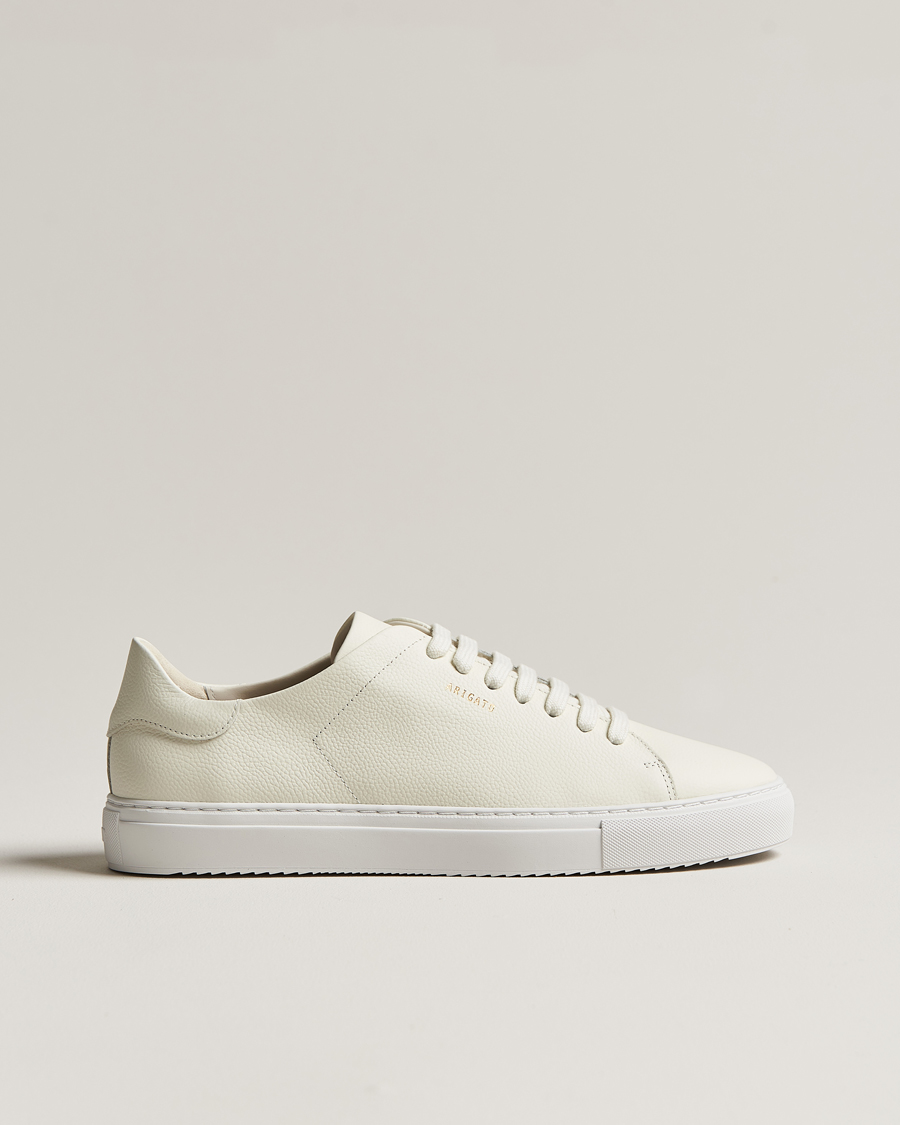 Herren | Axel Arigato Clean 90 Sneaker White Grained Leather | Axel Arigato | Clean 90 Sneaker White Grained Leather