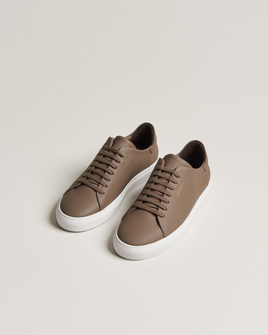 Men |  | Axel Arigato | Clean 90 Sneaker Brown Grained Leather