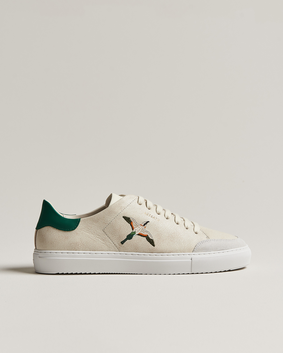 Herren | Axel Arigato Clean 90 Bee Bird Sneaker Cremino/Green | Axel Arigato | Clean 90 Bee Bird Sneaker Cremino/Green