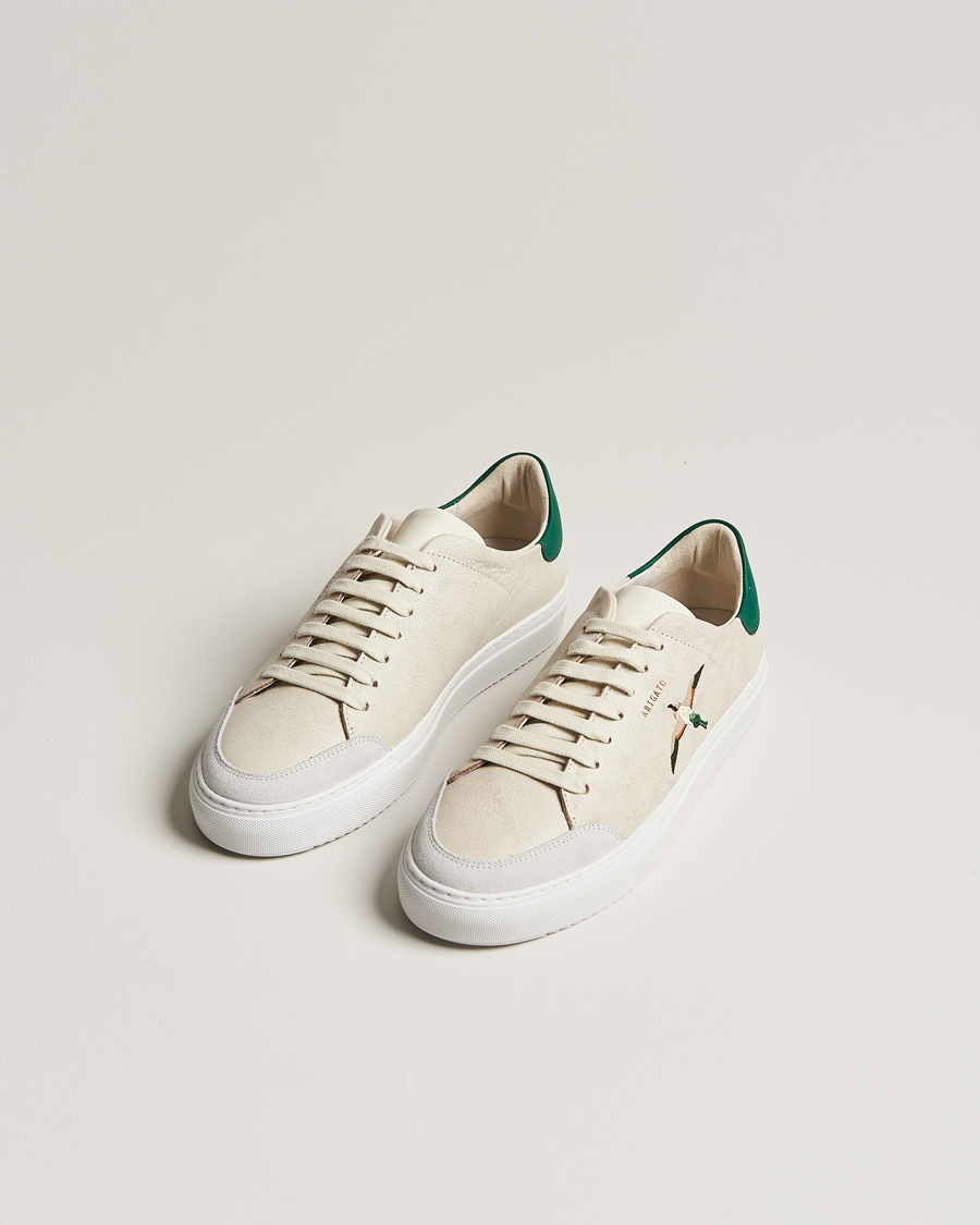 Herren | Axel Arigato Clean 90 Bee Bird Sneaker Cremino/Green | Axel Arigato | Clean 90 Bee Bird Sneaker Cremino/Green