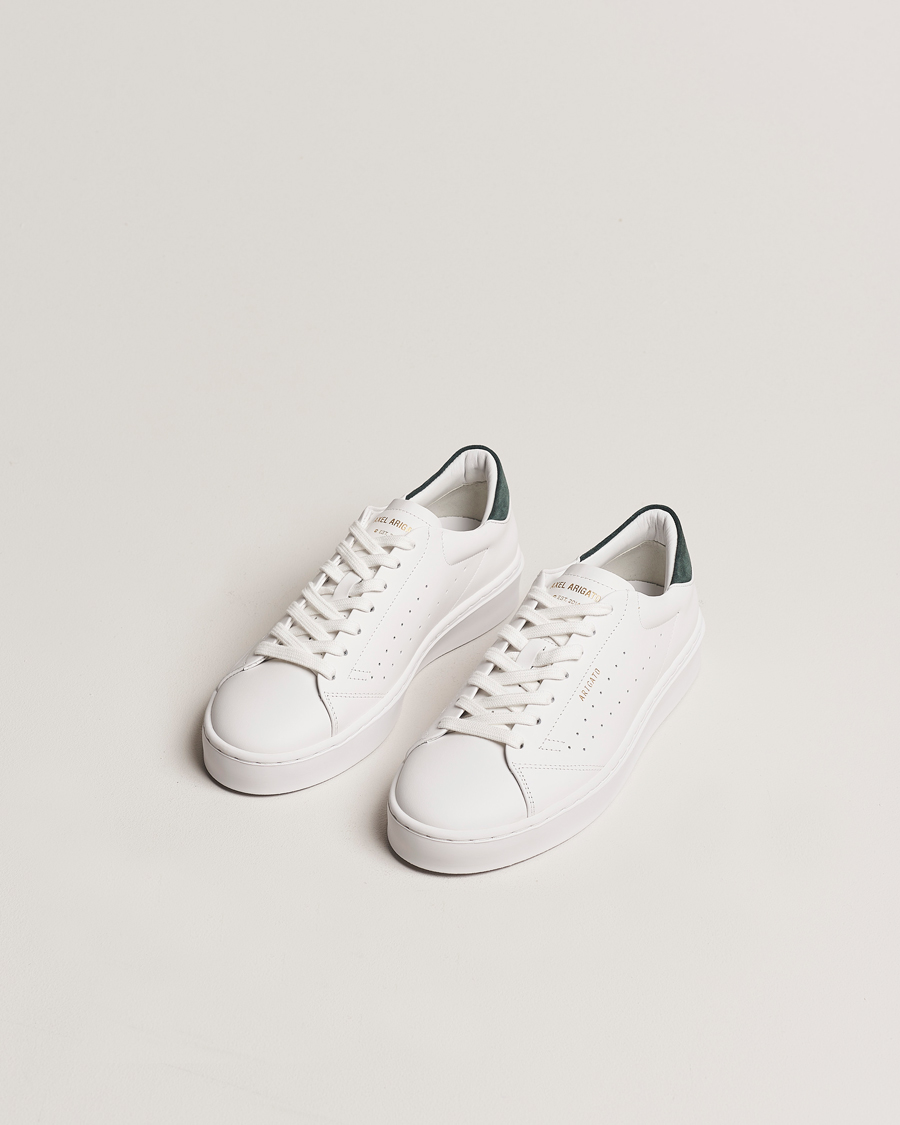 Herren | Axel Arigato Court Sneaker White/Green | Axel Arigato | Court Sneaker White/Green