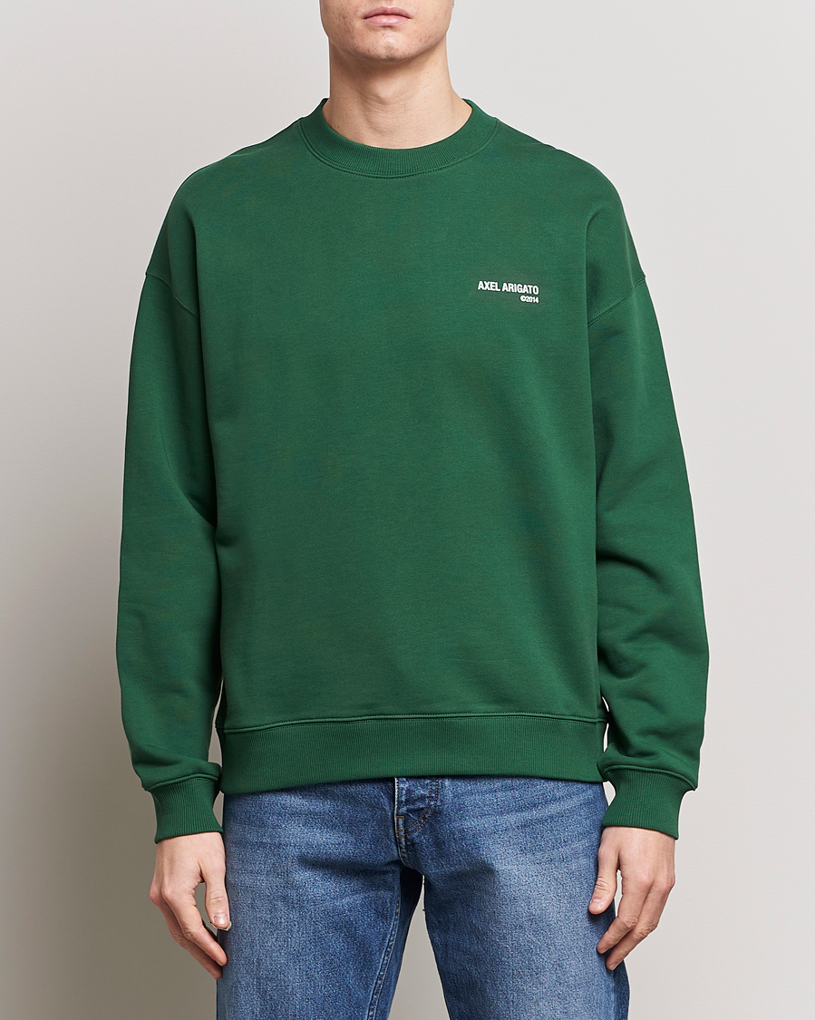 Men |  | Axel Arigato | Spade Sweatshirt Dark Green
