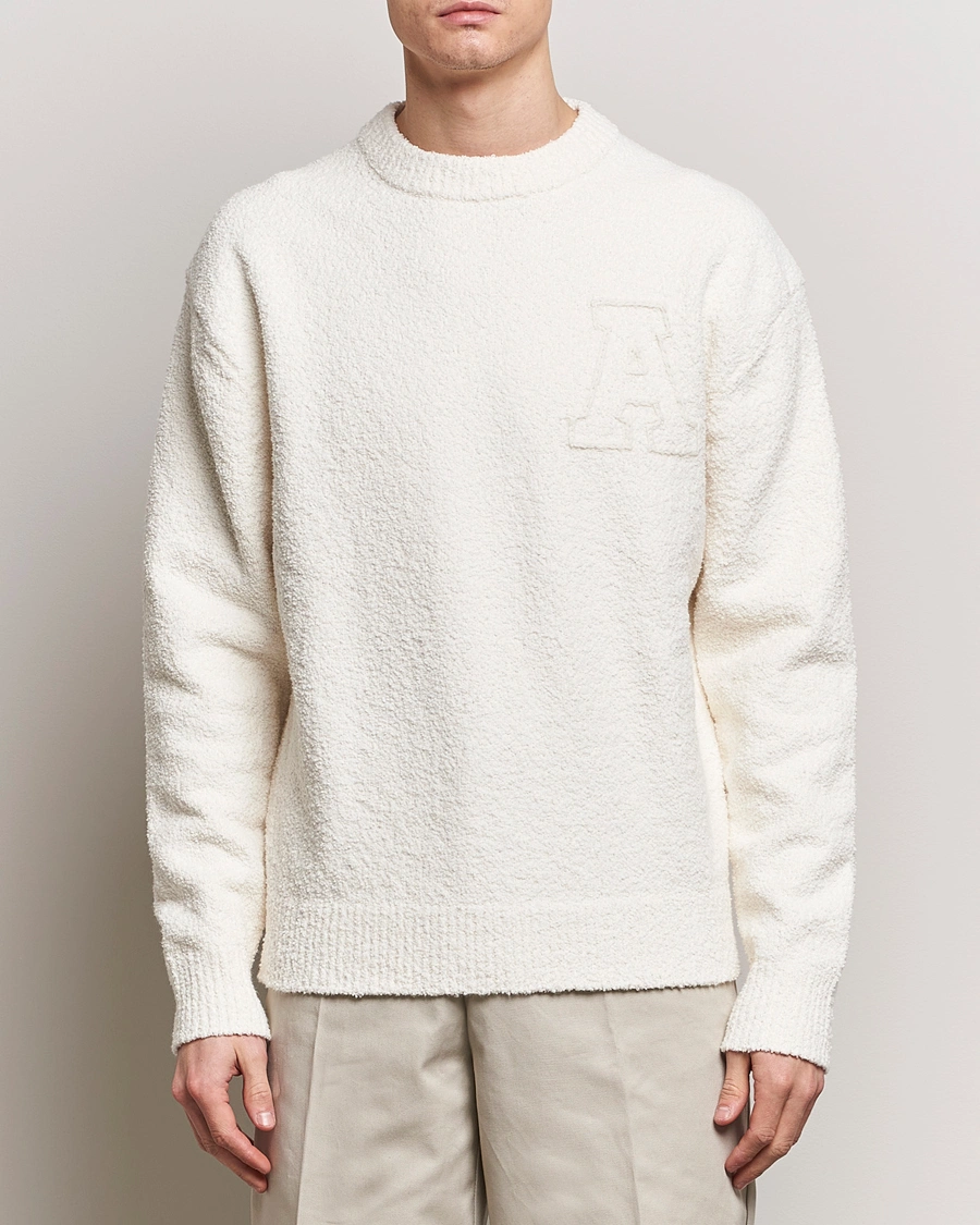Men | Knitted Jumpers | Axel Arigato | Radar Knitted Sweater Off White