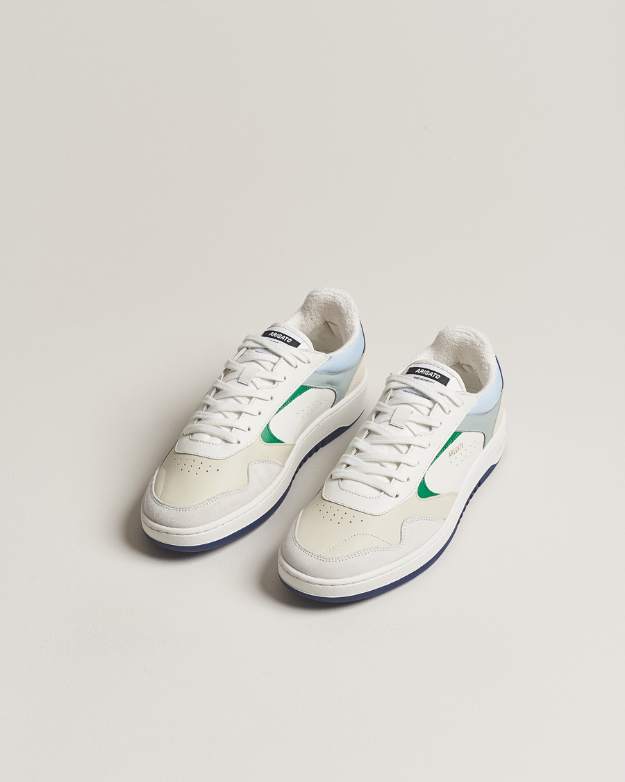 Herren | Axel Arigato Arlo Sneaker White/Blue | Axel Arigato | Arlo Sneaker White/Blue